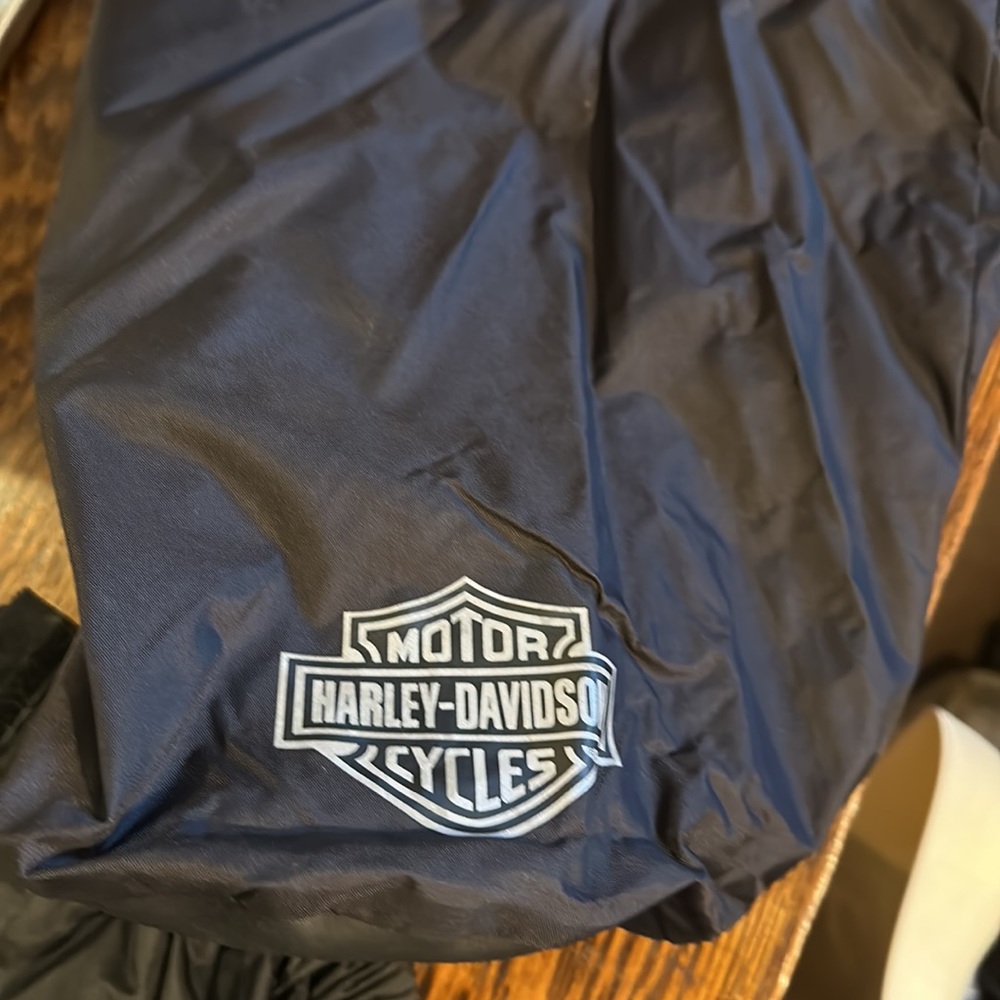 Size large Harley Davidson rain paints and booties - Picture 5 of 7